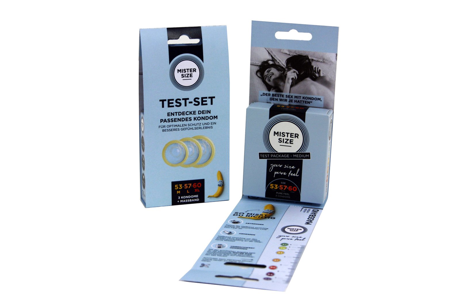 Set di test Mister Size aperto